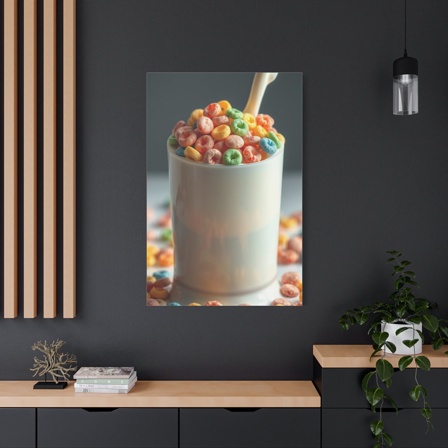 Chromatic Breakfast Bliss Art Wall Art & Canvas Print