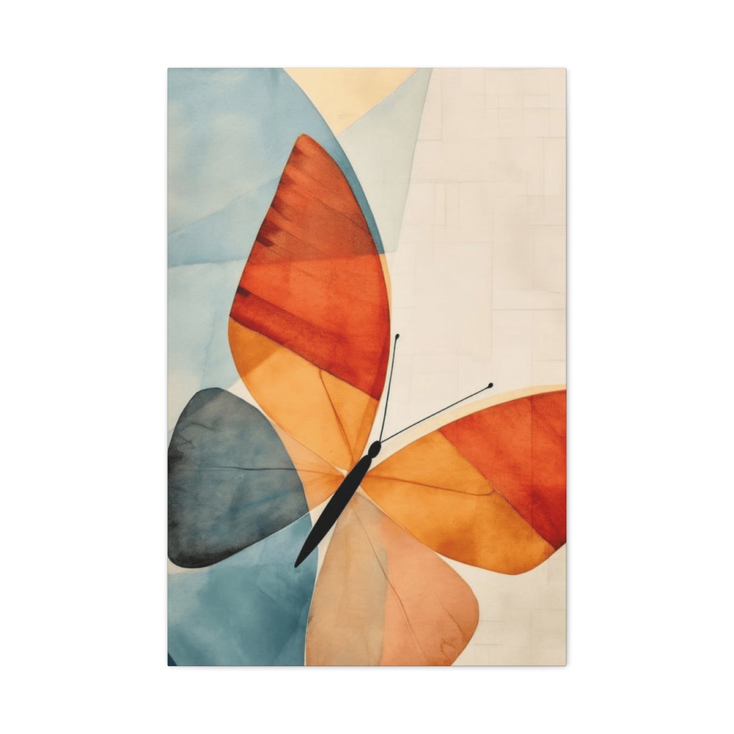 Abstract Butterfly Painting Wall Art & Canvas Prints