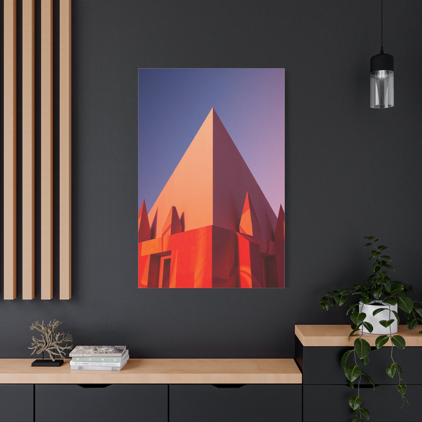 Prismatic Geometric Radiance Wall Art & Canvas Print