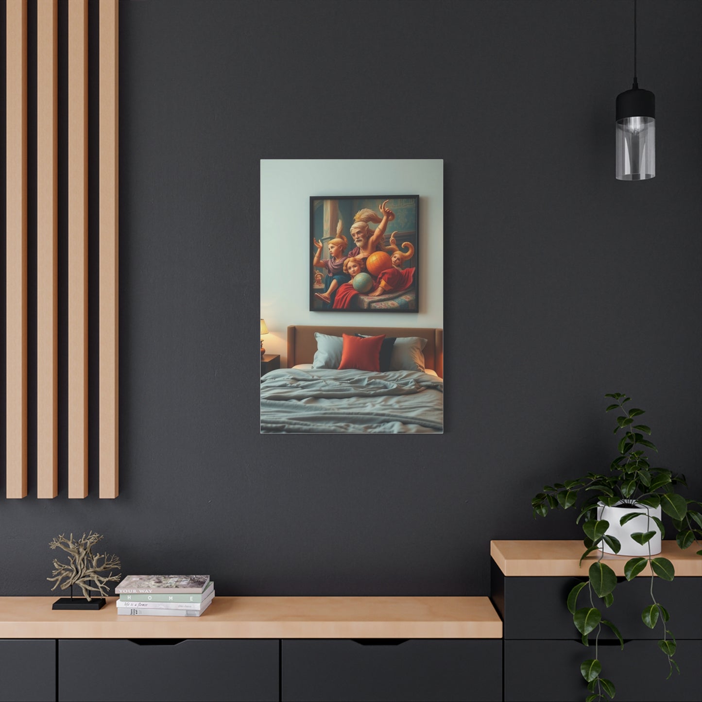 Radiant Twilight Impression Wall Art & Canvas Print