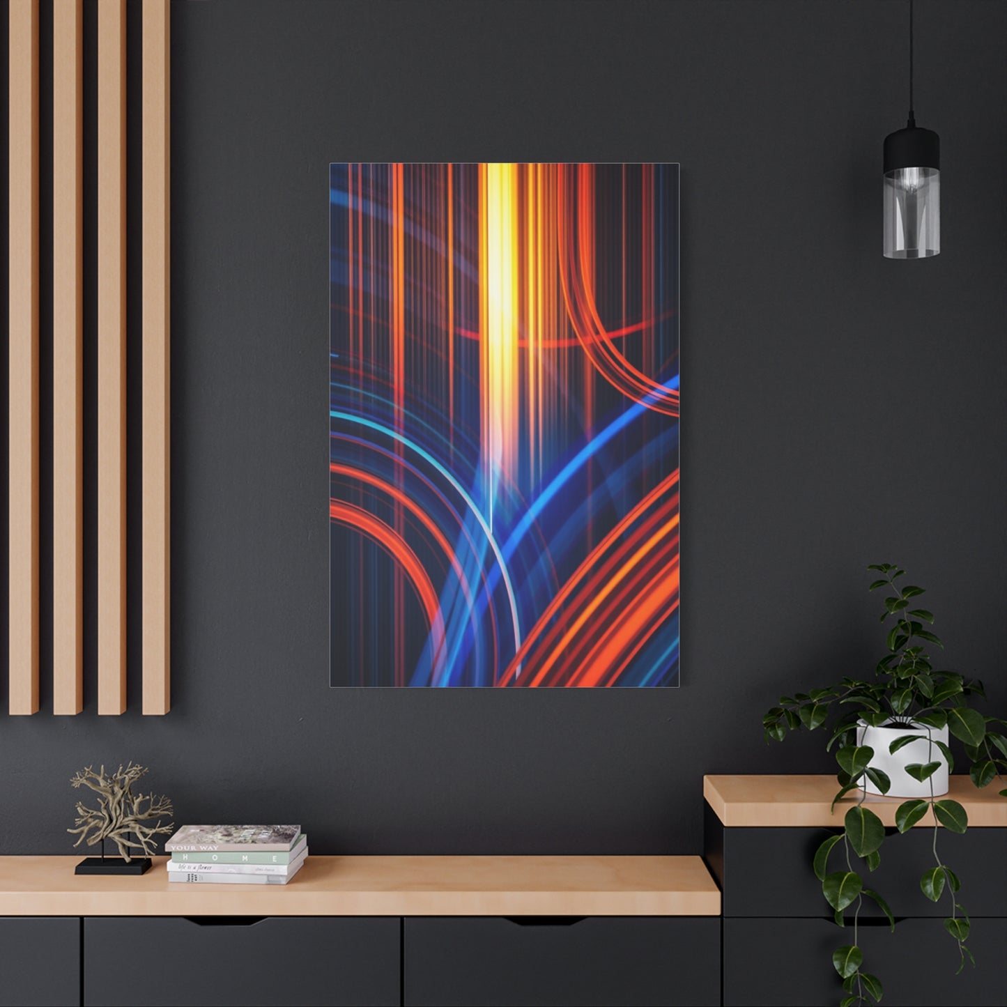 Masterpiece Linear Abstract Art Vision Wall Art & Canvas Print