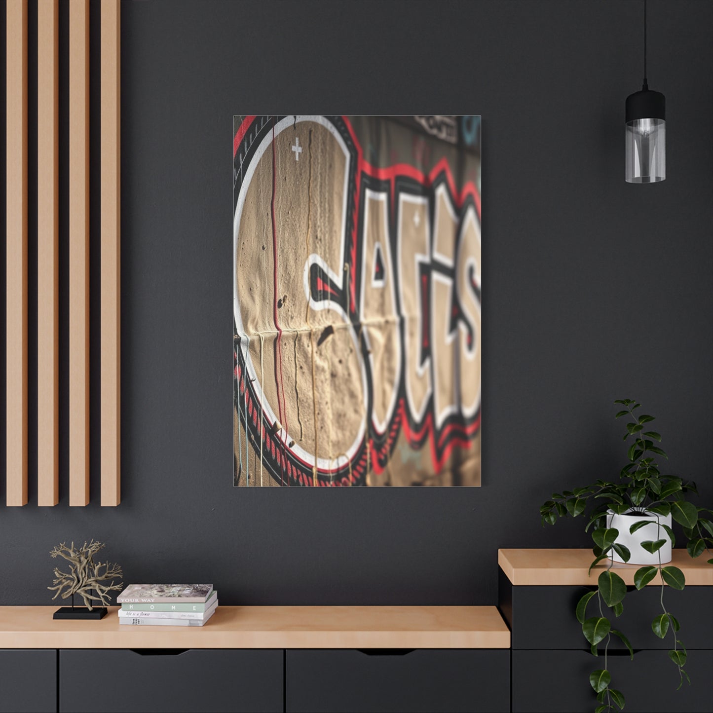 Artisan Graffiti Masterpiece Wall Art & Canvas Print