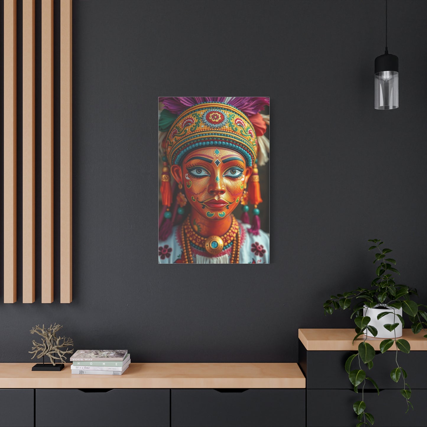 Elite Folk Art Vision Wall Art & Canvas Print