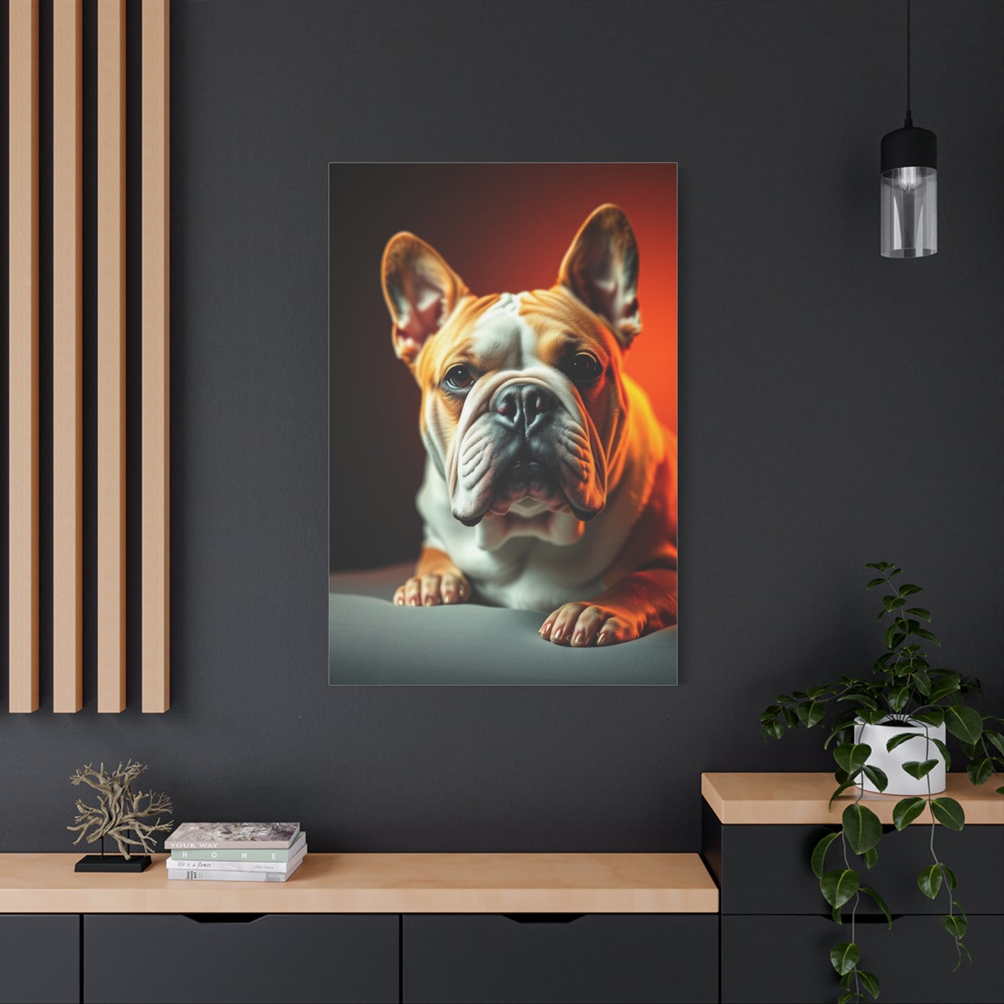 Supreme Bulldog Art Collection Wall Art & Canvas Print