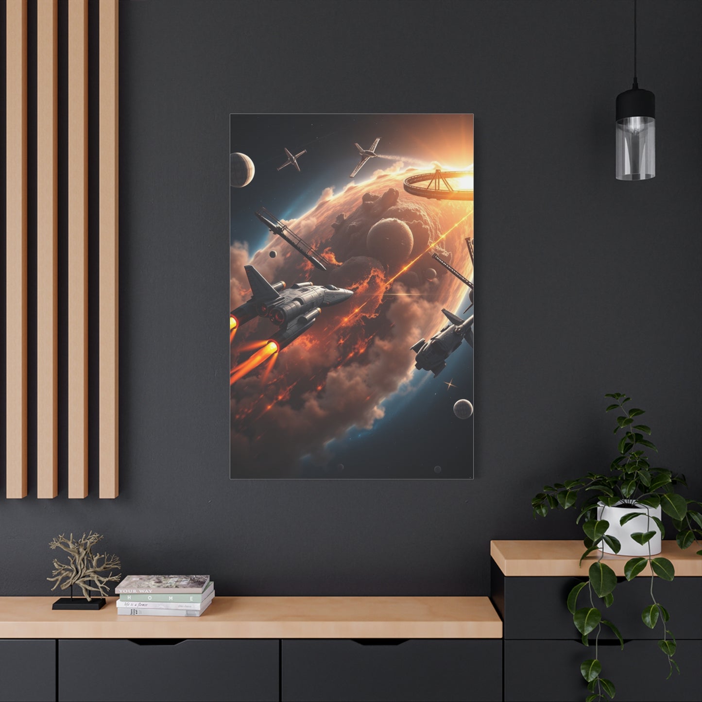 Nebula Majesty Canvas Wall Art & Canvas Print