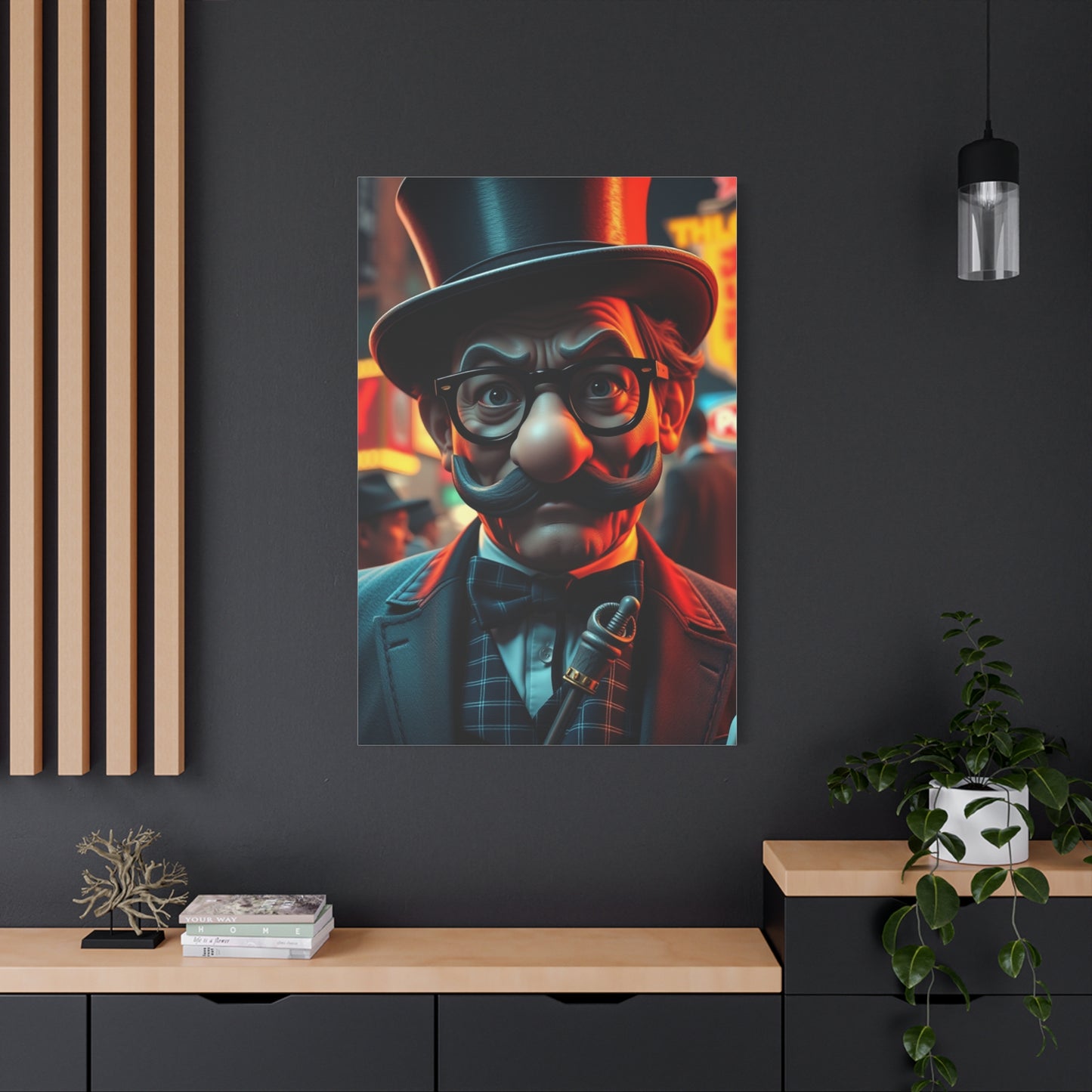 Supreme Rich Uncle Pennybags Art Collection Wall Art & Canvas Print