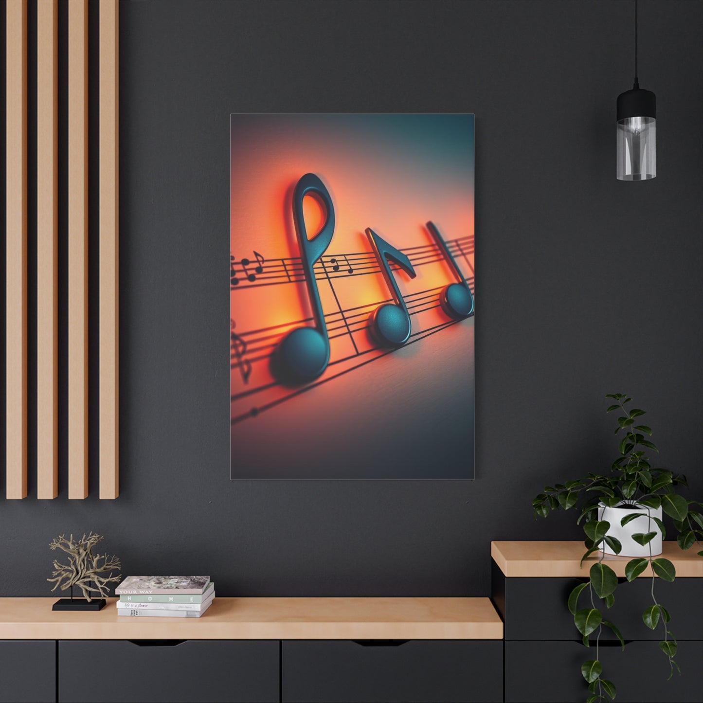 Musical Notes Art Supreme Gallery Wall Art & Canvas Print
