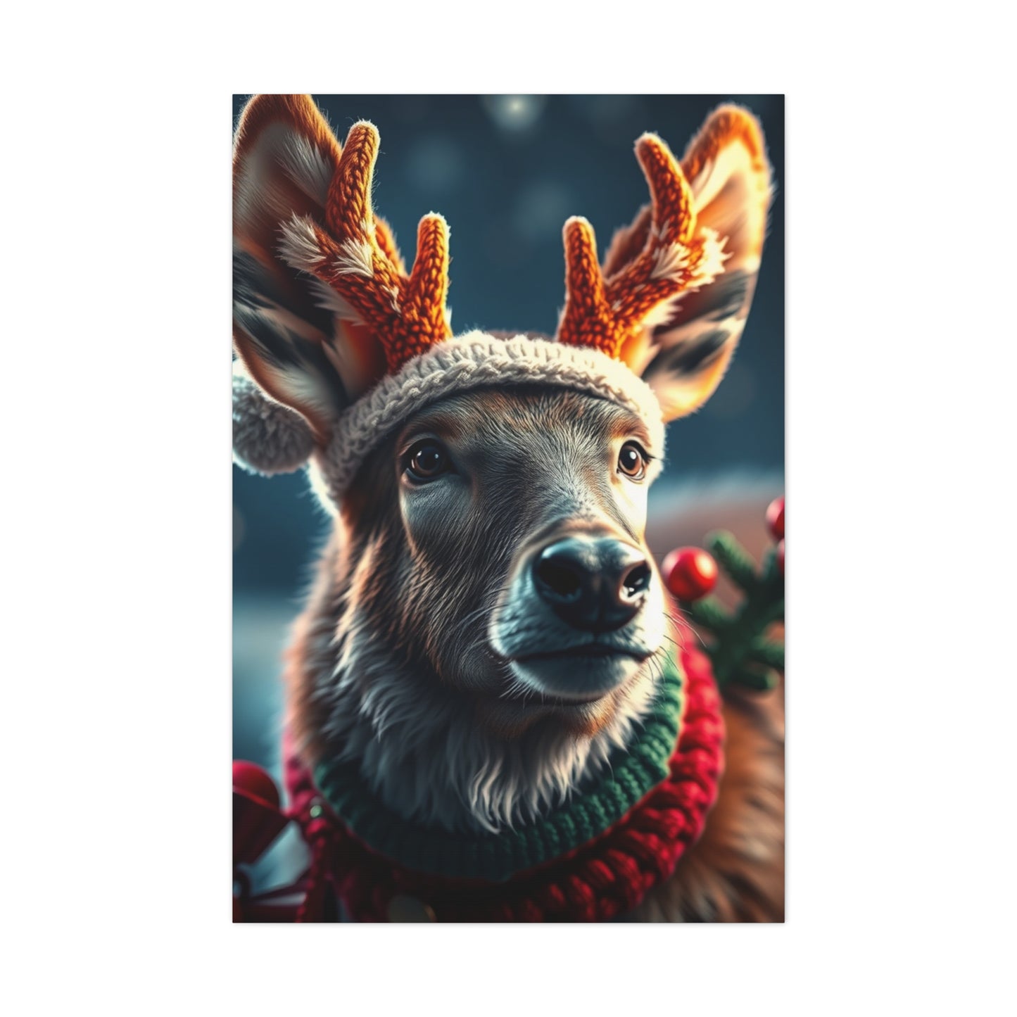 Festive Creature Tableau wall art & canvas print