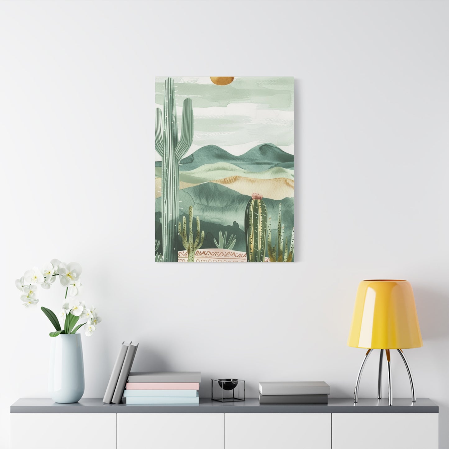 Desert Scenery Painting Wall Art & Canvas Prints