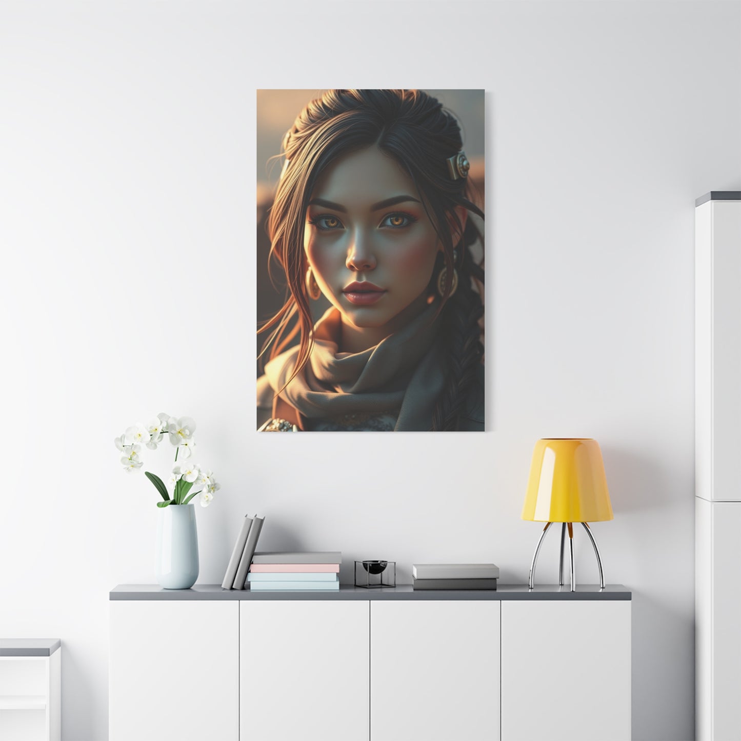 Exquisite Pixel Reverence Wall Art & Canvas Print