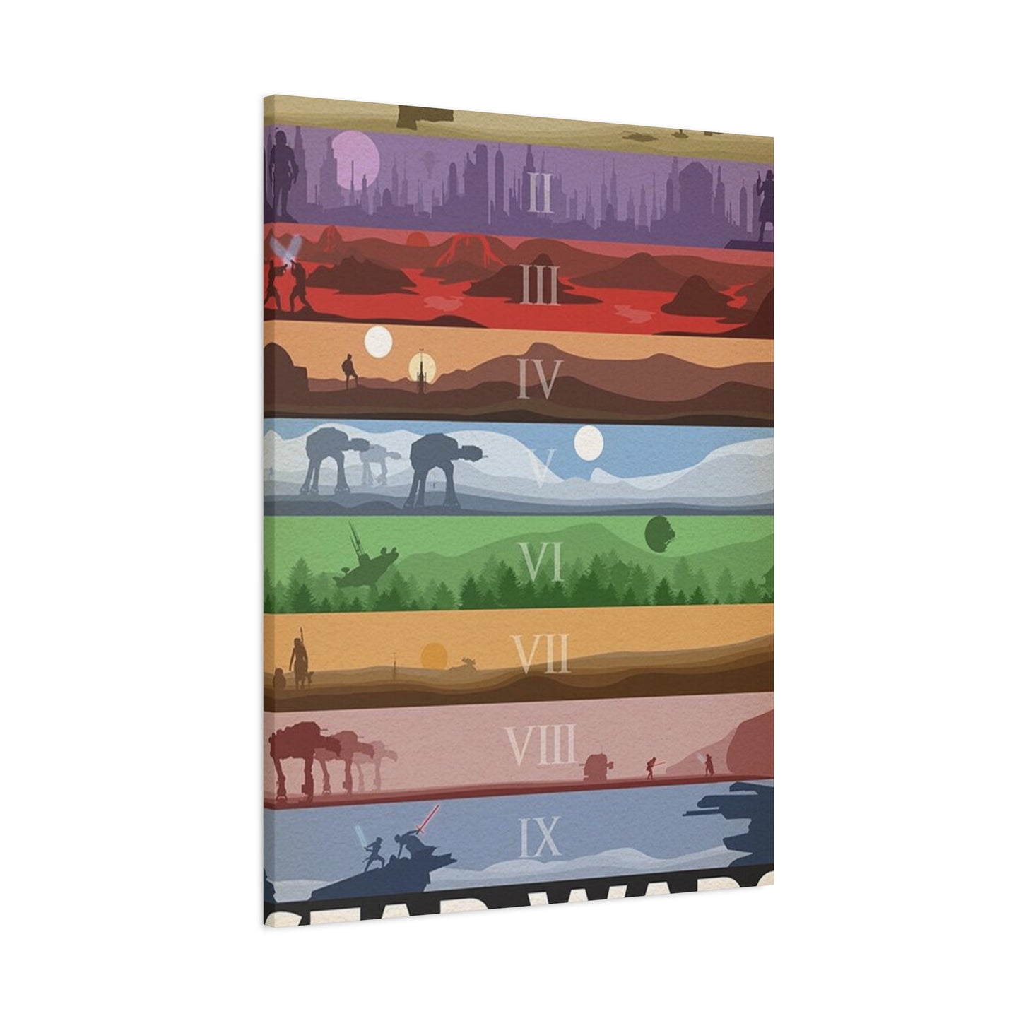 Star Wars Sequels Wall Art & Canvas Prints