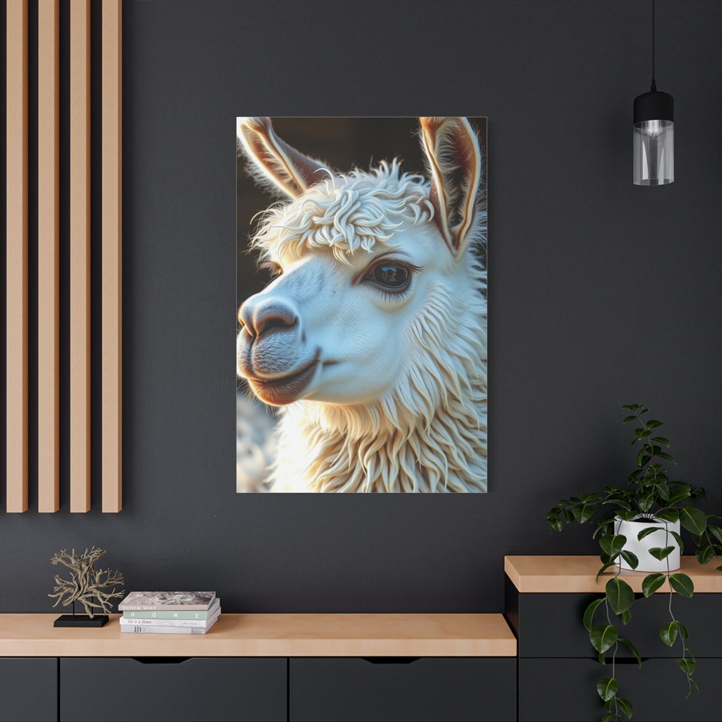 Llama & Alpaca Art Luxury Canvas Wall Art & Canvas Print