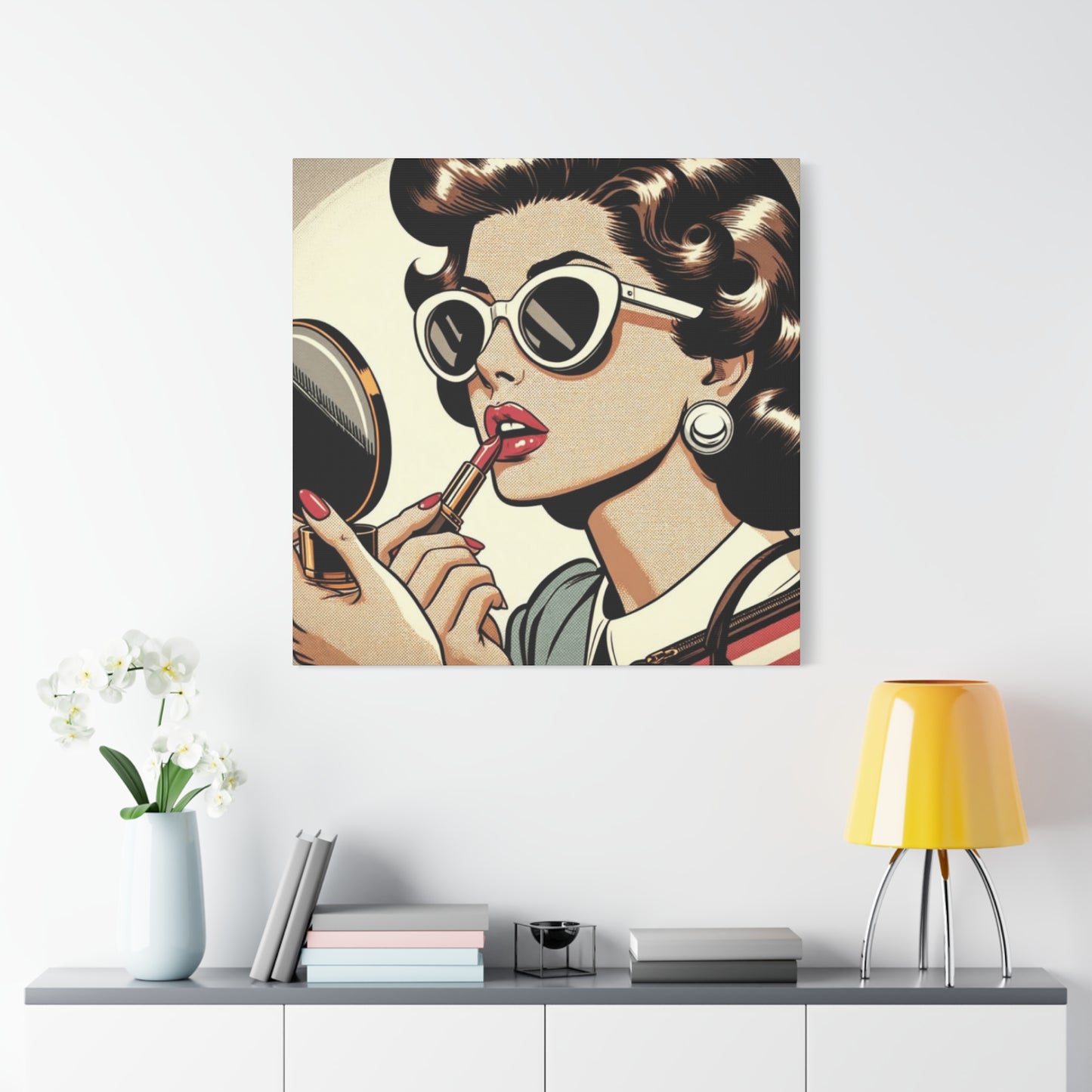 Comic Aesthetic Retro Wall Art & Canvas Prints