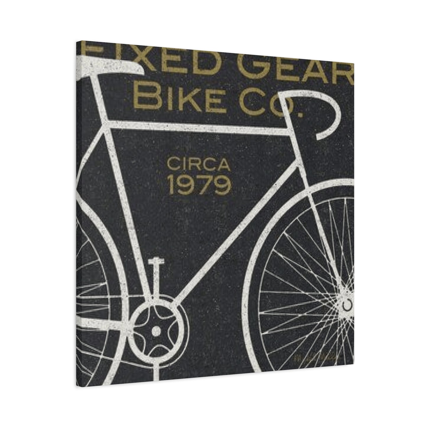 Fixed Gear Bike Co Poster Wall Art & Canvas Prints