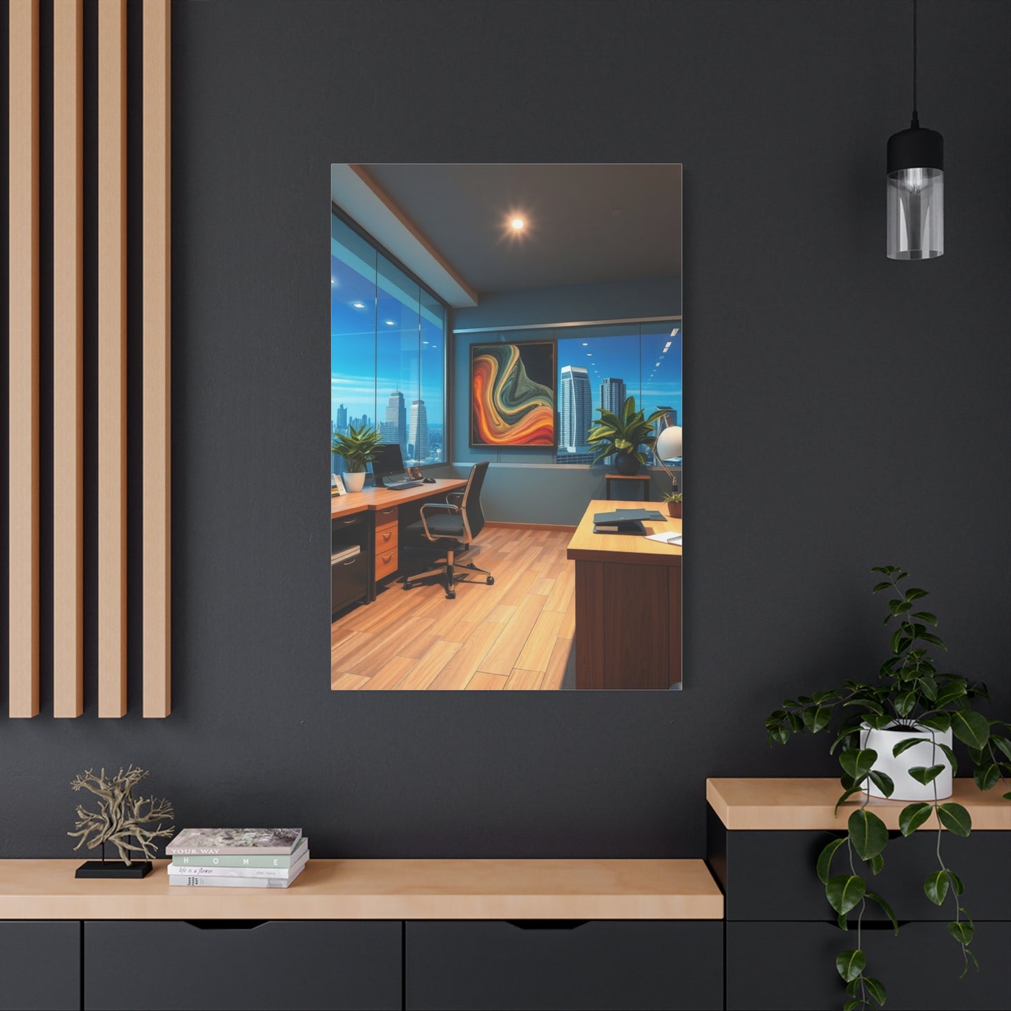 Executive Elegance Canvas Wall Art & Canvas Print