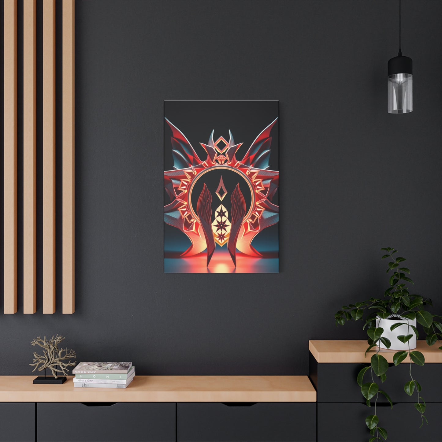 Folded Harmony Masterpiece Wall Art & Canvas Print