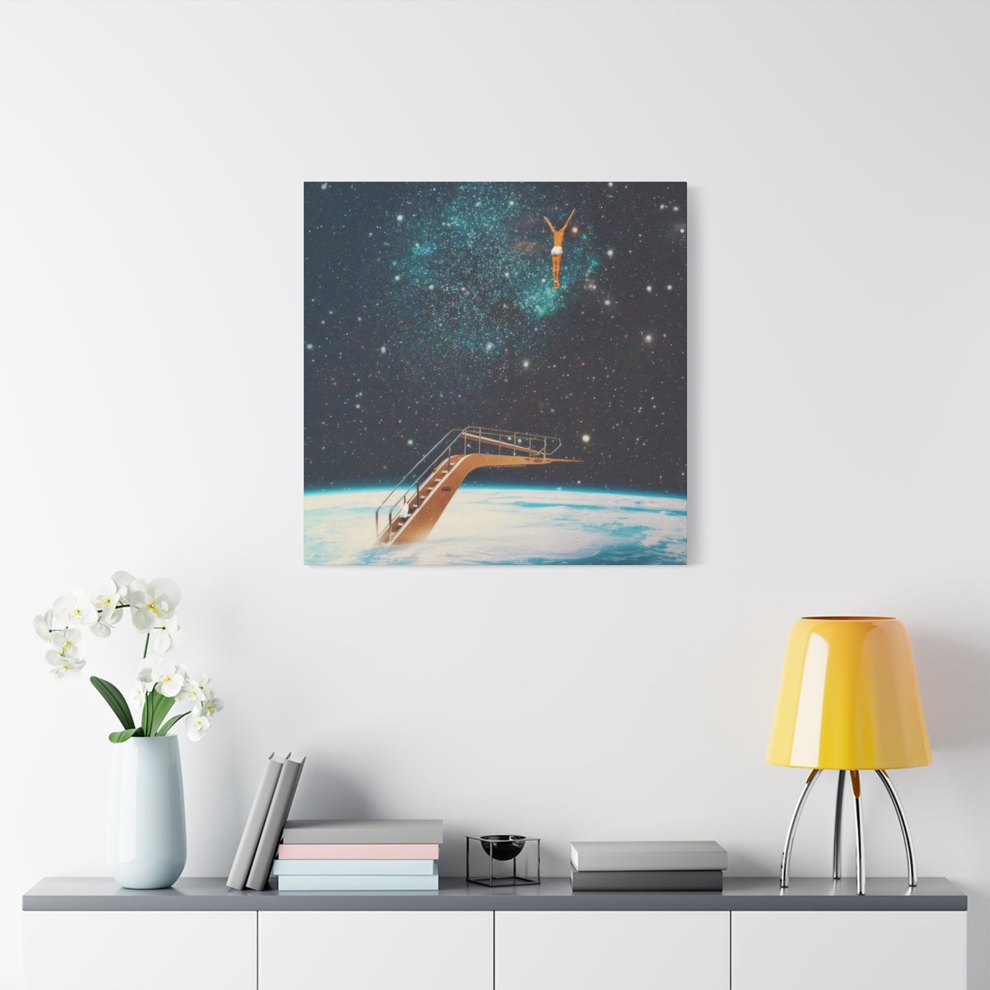 Frank Moth Dive Into Fresh World Wall Art & Canvas Prints