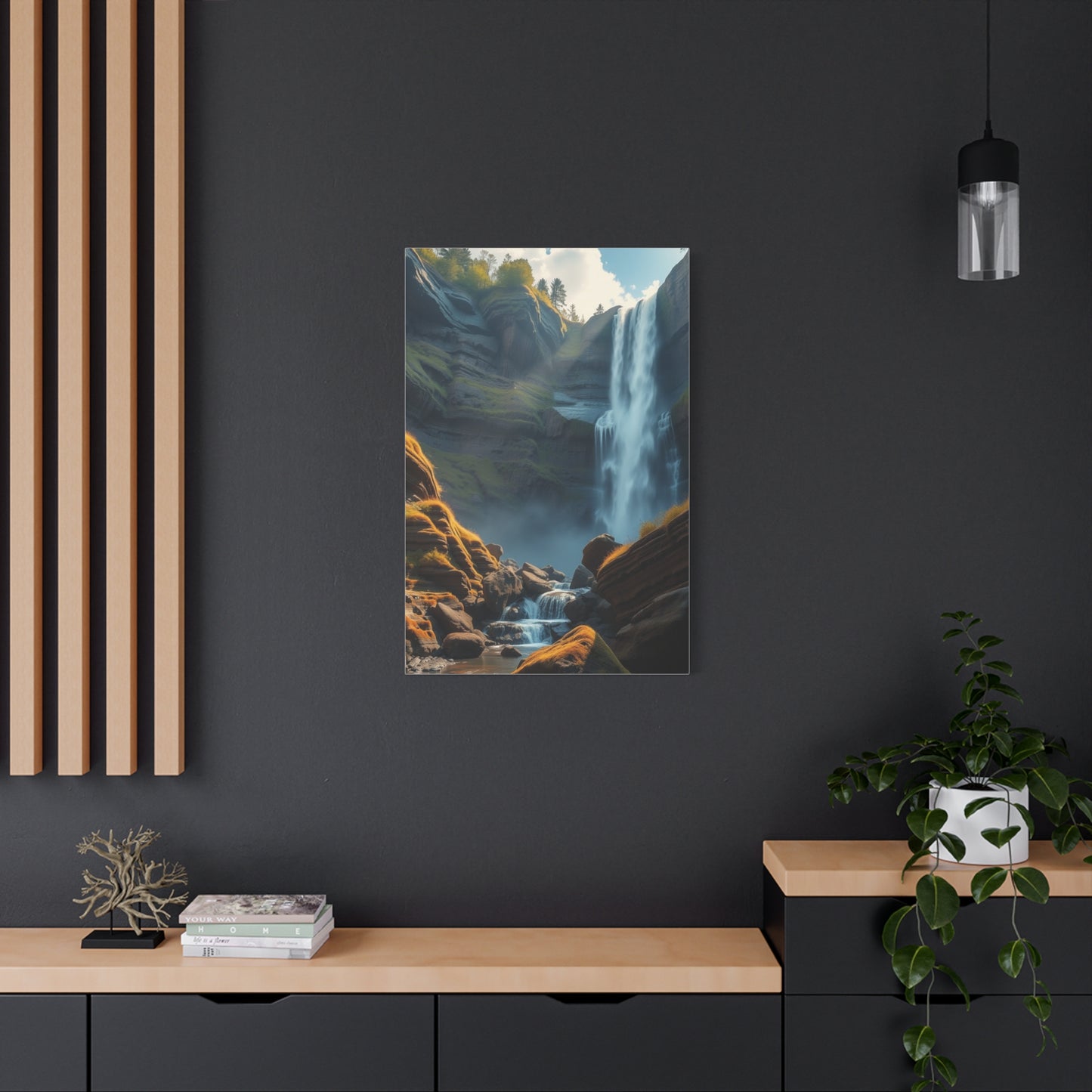 Sculpted Rapids Canvas Art Wall Art & Canvas Print