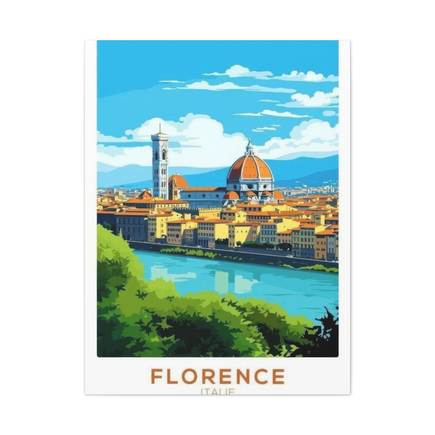 Florence Italy Cityscape View Wall Art & Canvas Prints