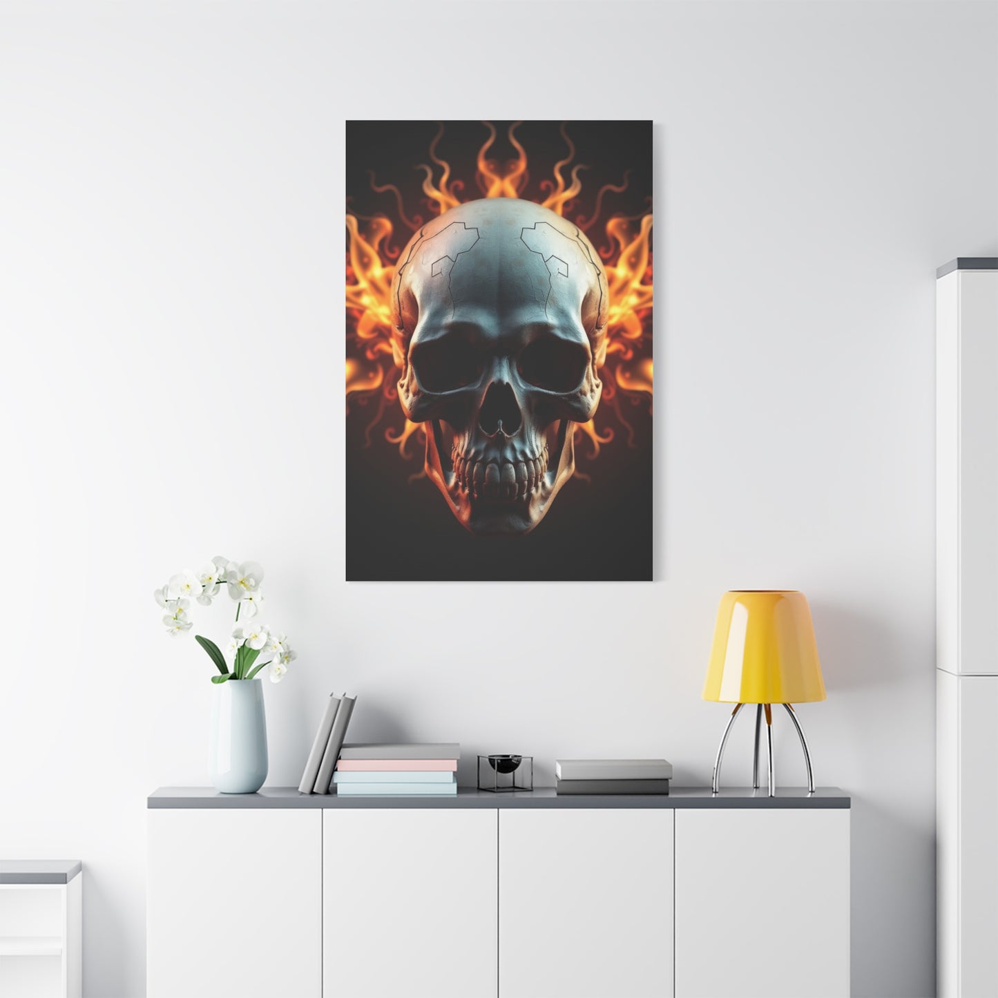 Exquisite Crania Display Wall Art & Canvas Print