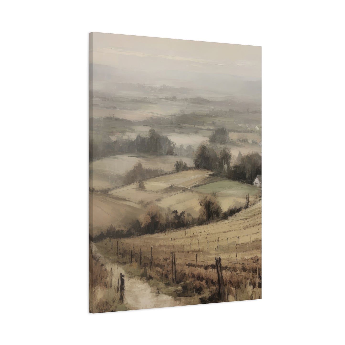 Foggy Countryside Wall Art & Canvas Prints