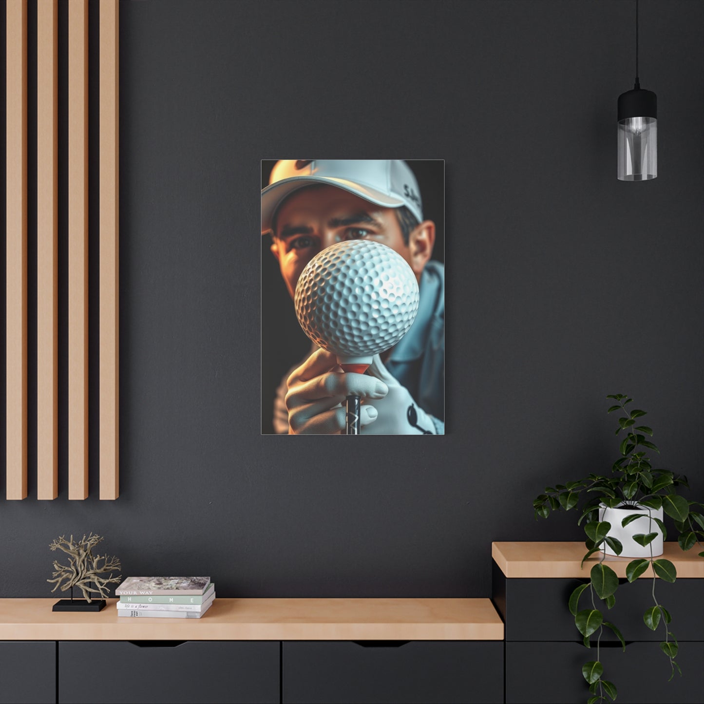 Luxe Sand Trap Composition Wall Art & Canvas Print