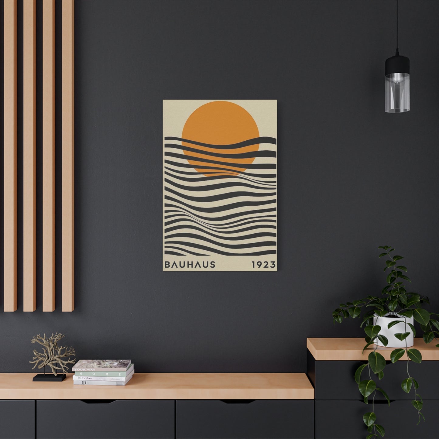 Sea Sunset Modernism Wall Art & Canvas Prints