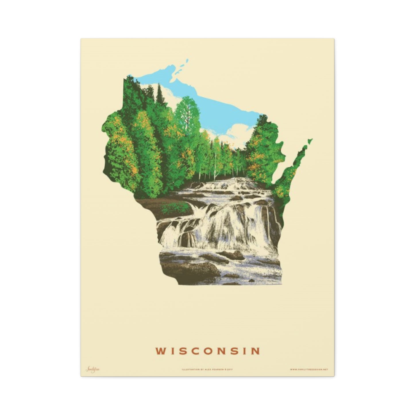 Wisconsin The National Park Wall Art & Canvas Prints