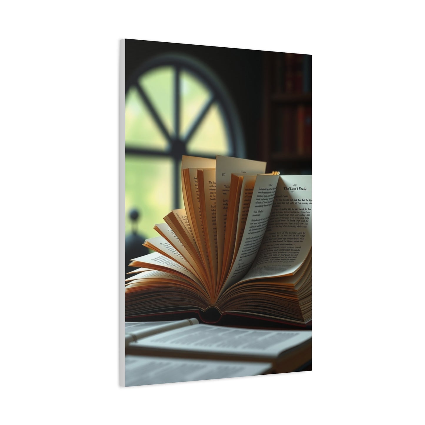 Book Art Luxury Canvas Wall Art & Canvas Print