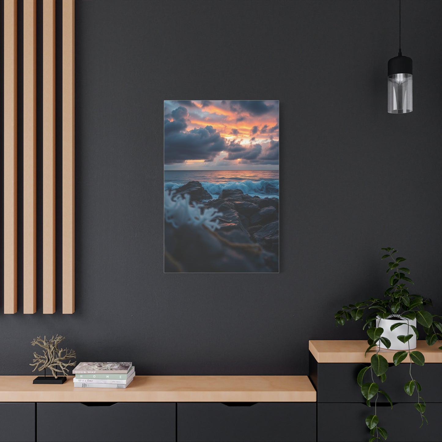Seaside Tranquility Canvas Wall Art & Canvas Print
