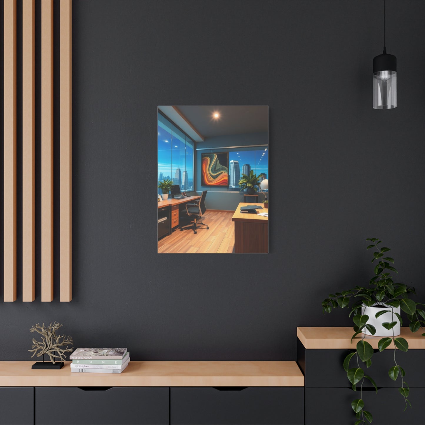 Executive Elegance Canvas Wall Art & Canvas Print