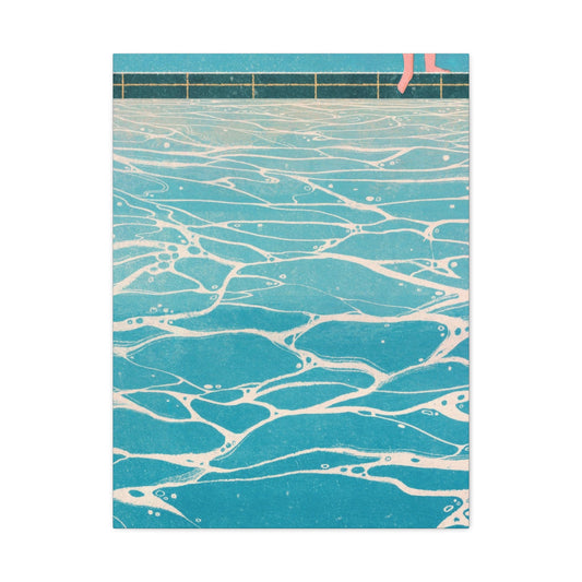 Water Cool Pattern Surface Wall Art & Canvas Prints