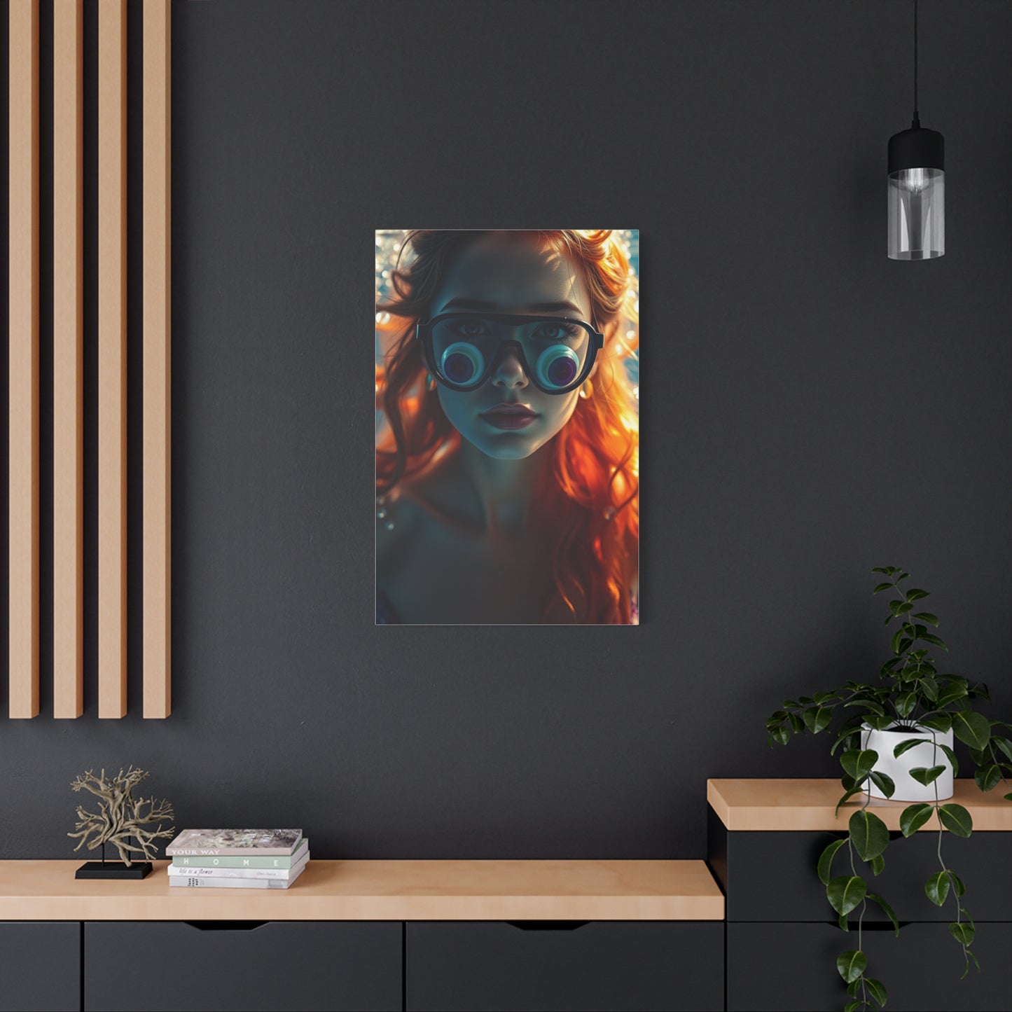 Vision Underwater Art Art Wall Art & Canvas Print