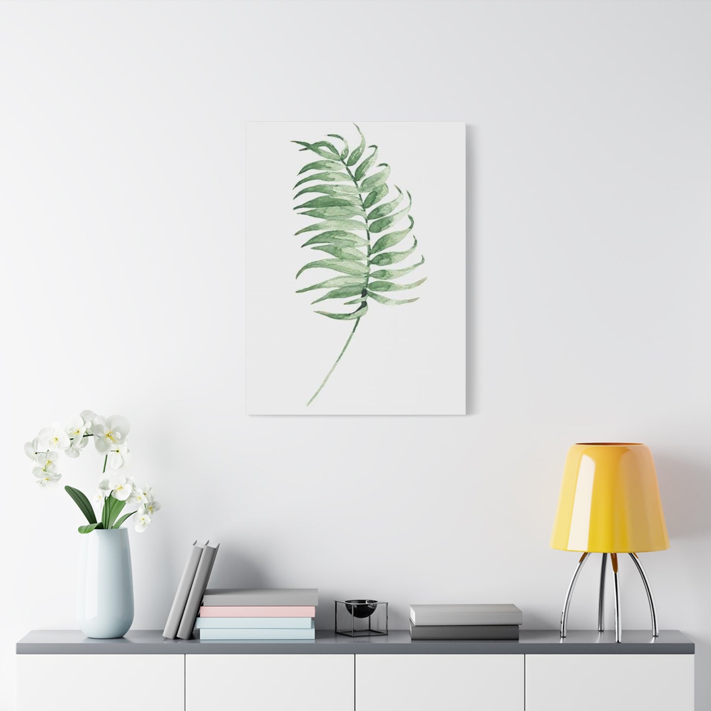 Green Leaf Entryway Wall Art & Canvas Prints