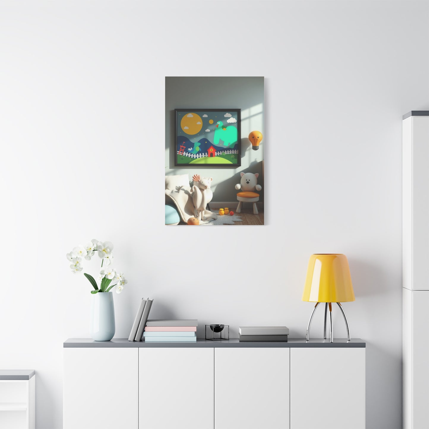 Luminous Fantasy Art Panel Wall Art & Canvas Print