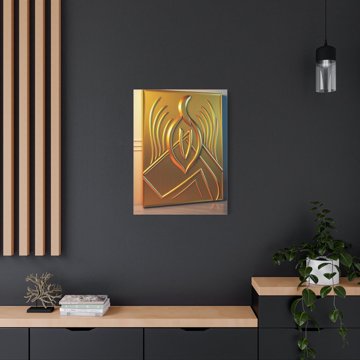 Supreme Gold & Silver Canvas Art Collection Wall Art & Canvas Print