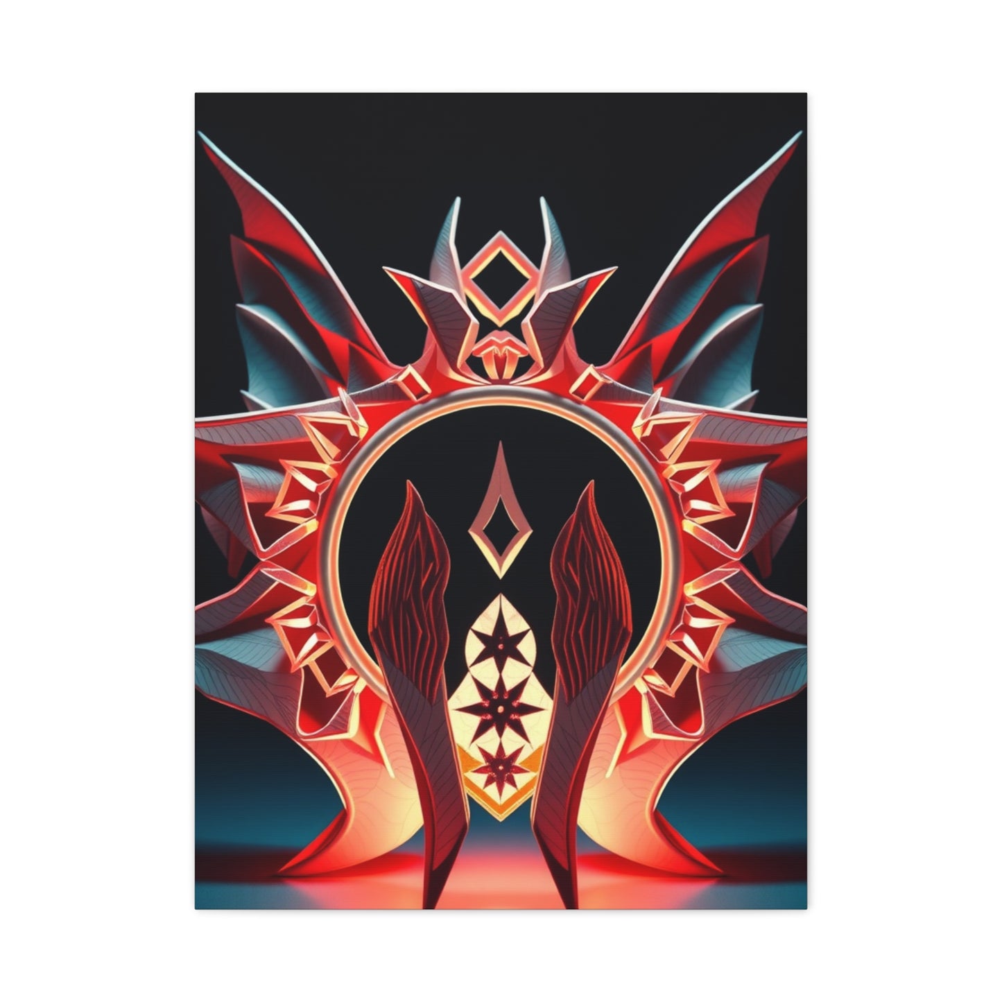 Folded Harmony Masterpiece Wall Art & Canvas Print