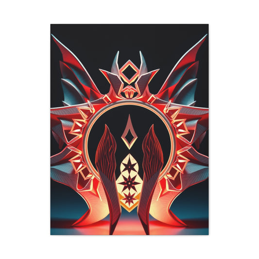 Folded Harmony Masterpiece Wall Art & Canvas Print