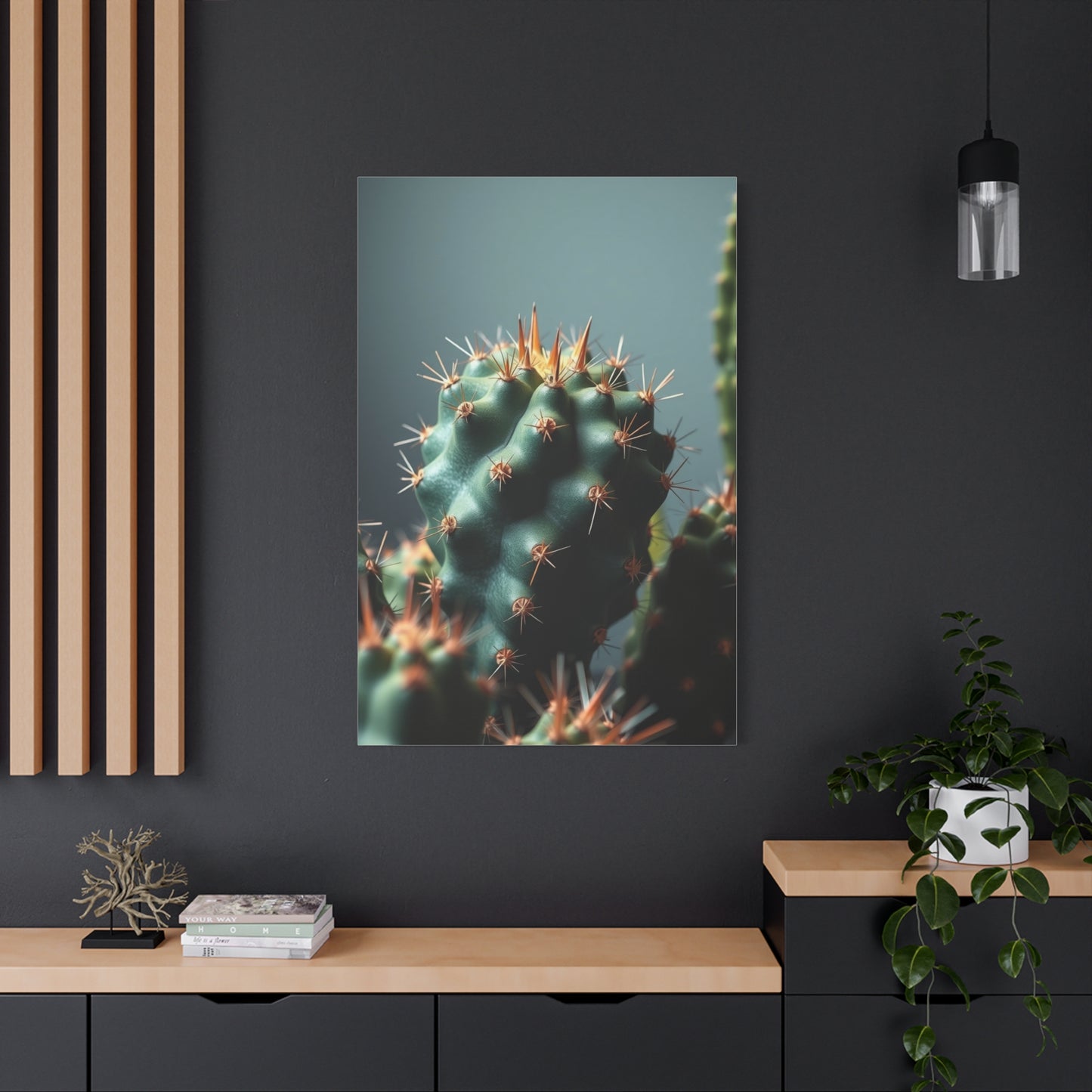 Cactus Harmony Canvas Wall Art & Canvas Print