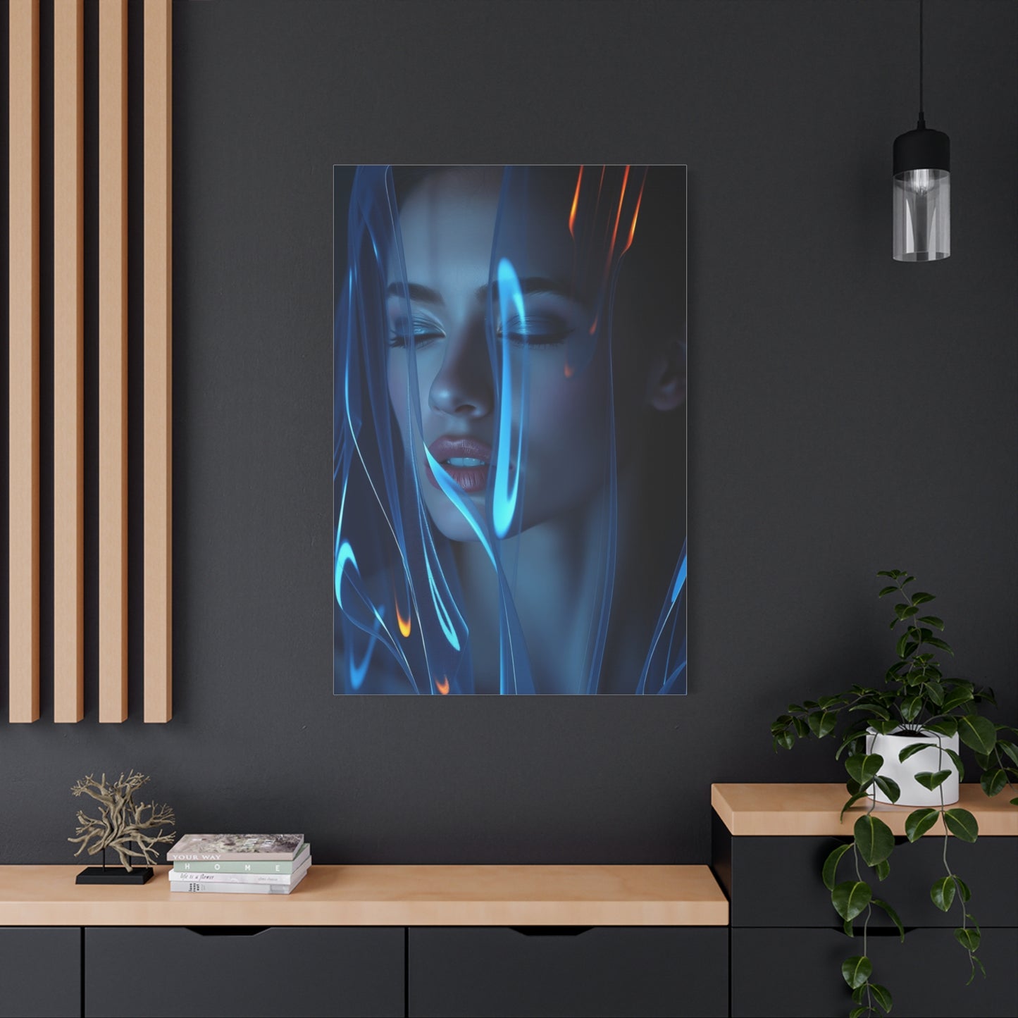 Creation Abstract Figure & People Art Art Wall Art & Canvas Print