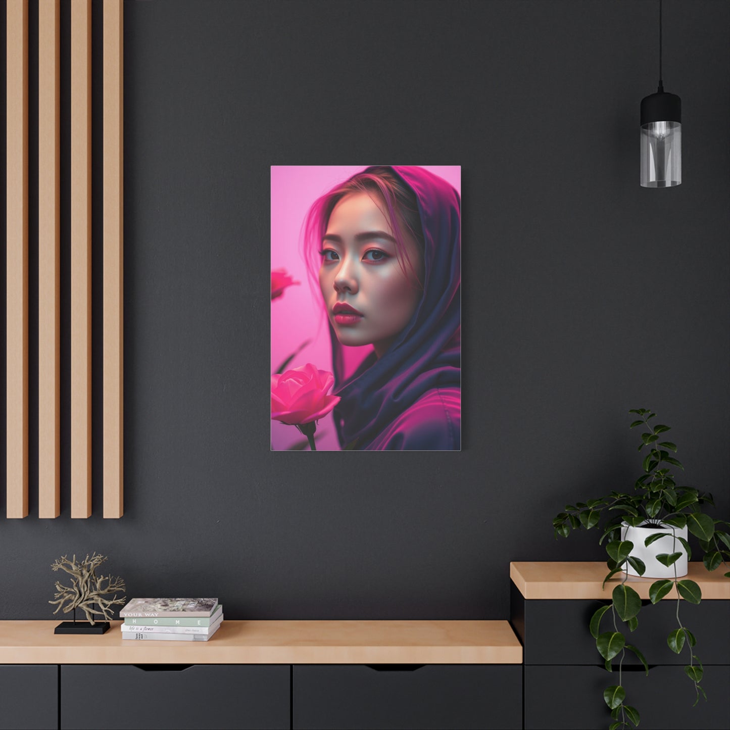 Rosé Reverie Canvas Masterpiece Wall Art & Canvas Print