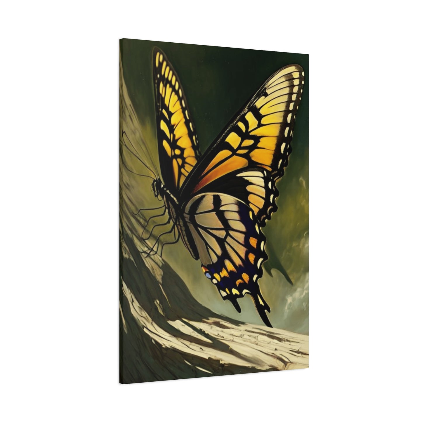 Golden Wings Butterfly Wall Art & Canvas Prints