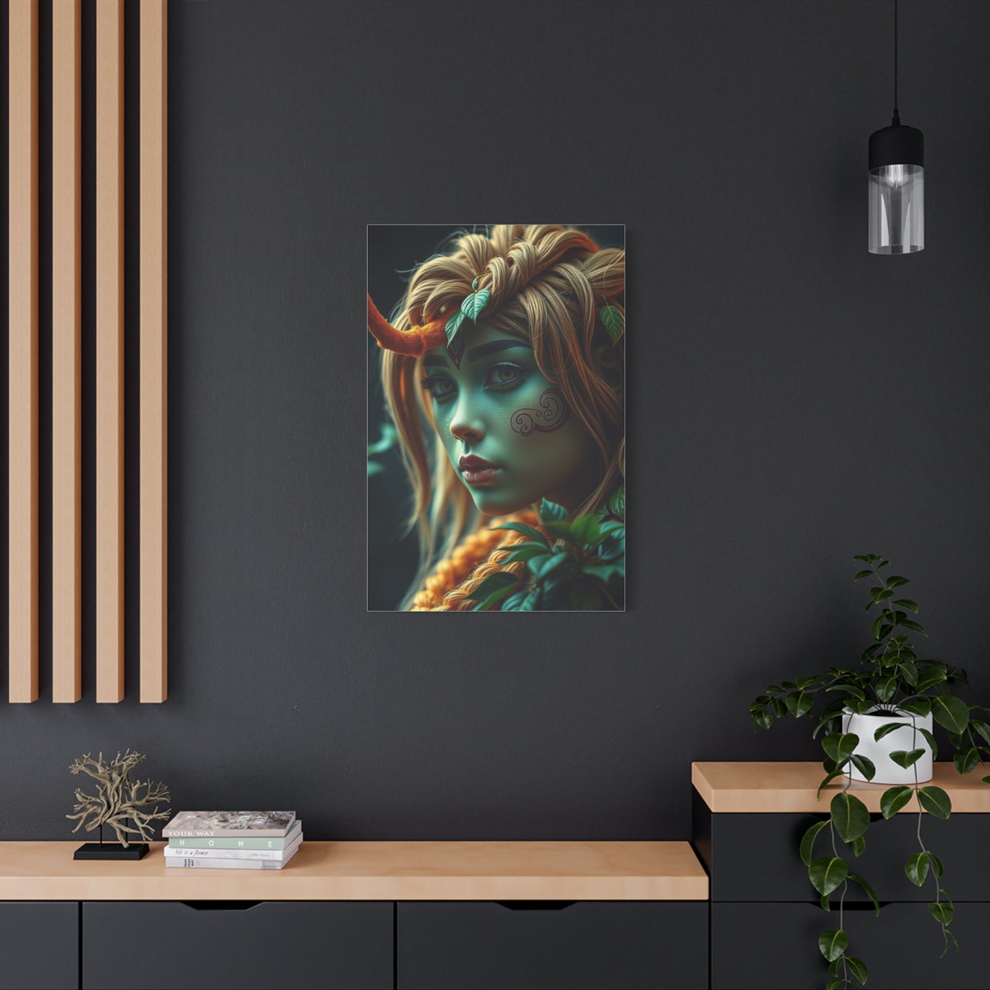 Sage Horizon Masterpiece Wall Art & Canvas Print