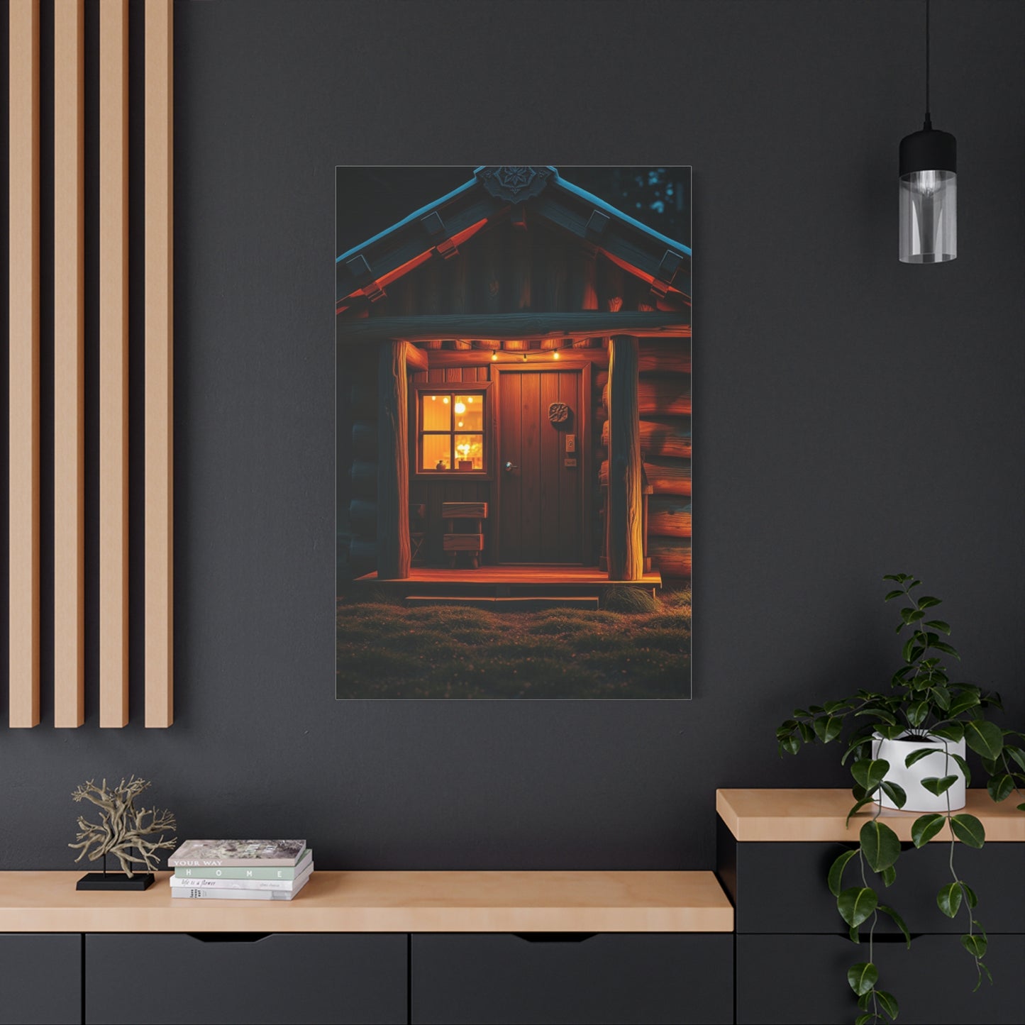 Cabin Art Luxury Canvas Wall Art & Canvas Print