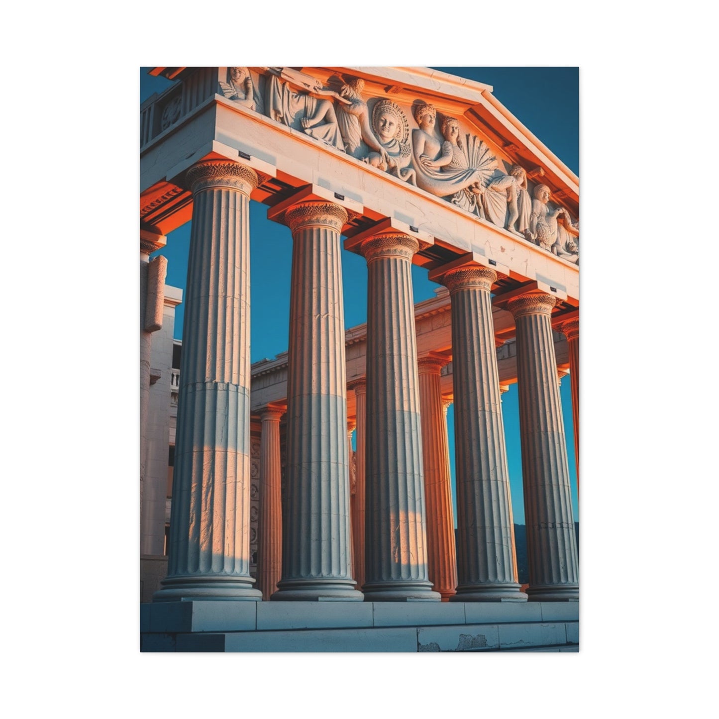 Olympian Grace Masterpiece Wall Art & Canvas Print