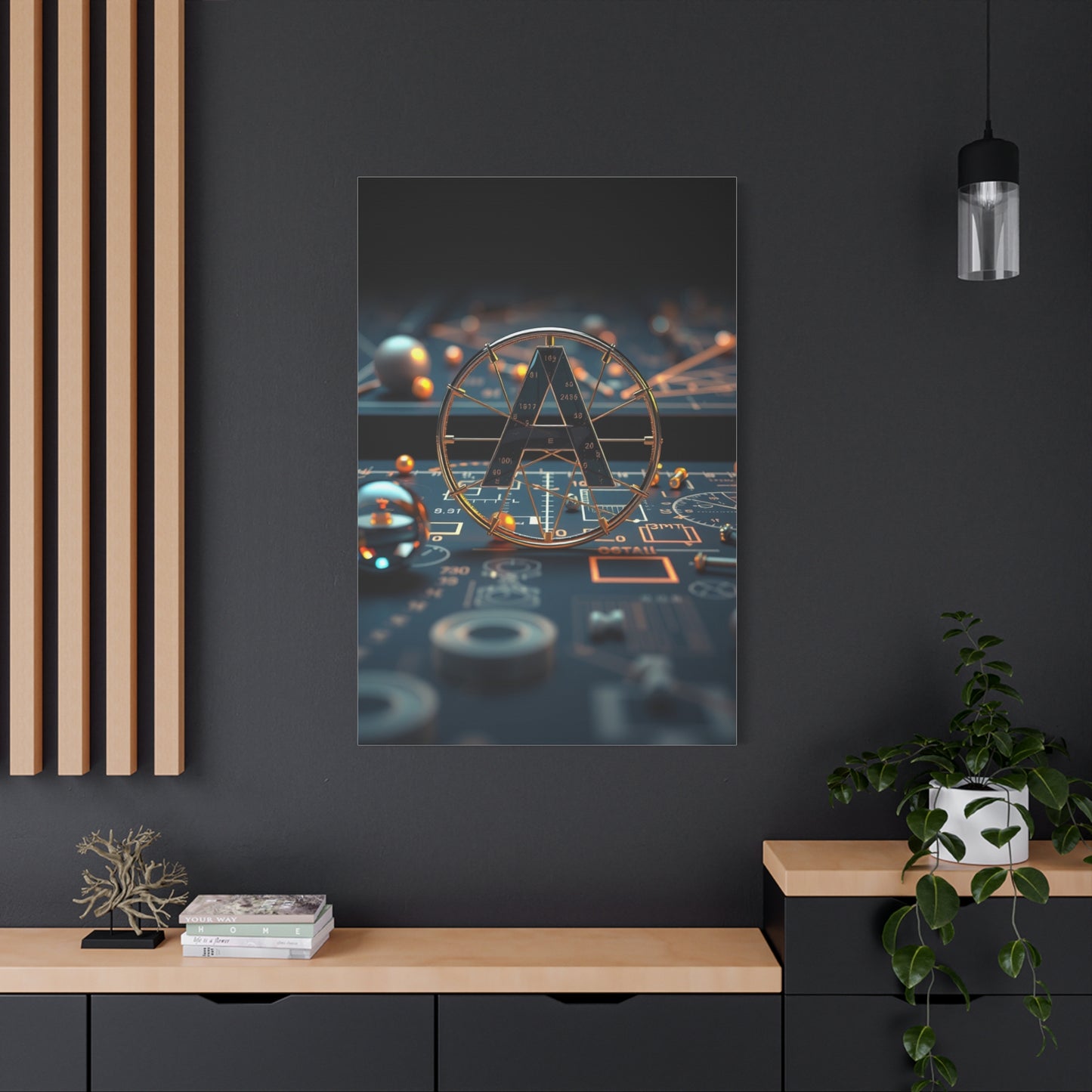 Mathematics Art Luxury Canvas Wall Art & Canvas Print