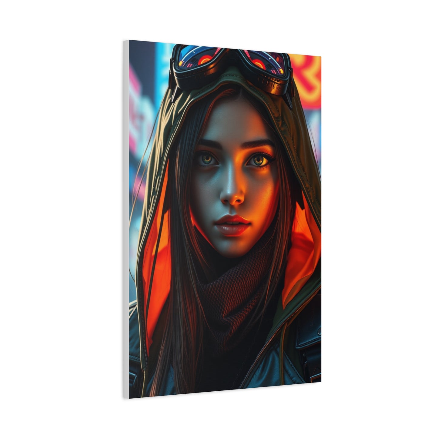 Elite Cyberpunk Art Vision Wall Art & Canvas Print