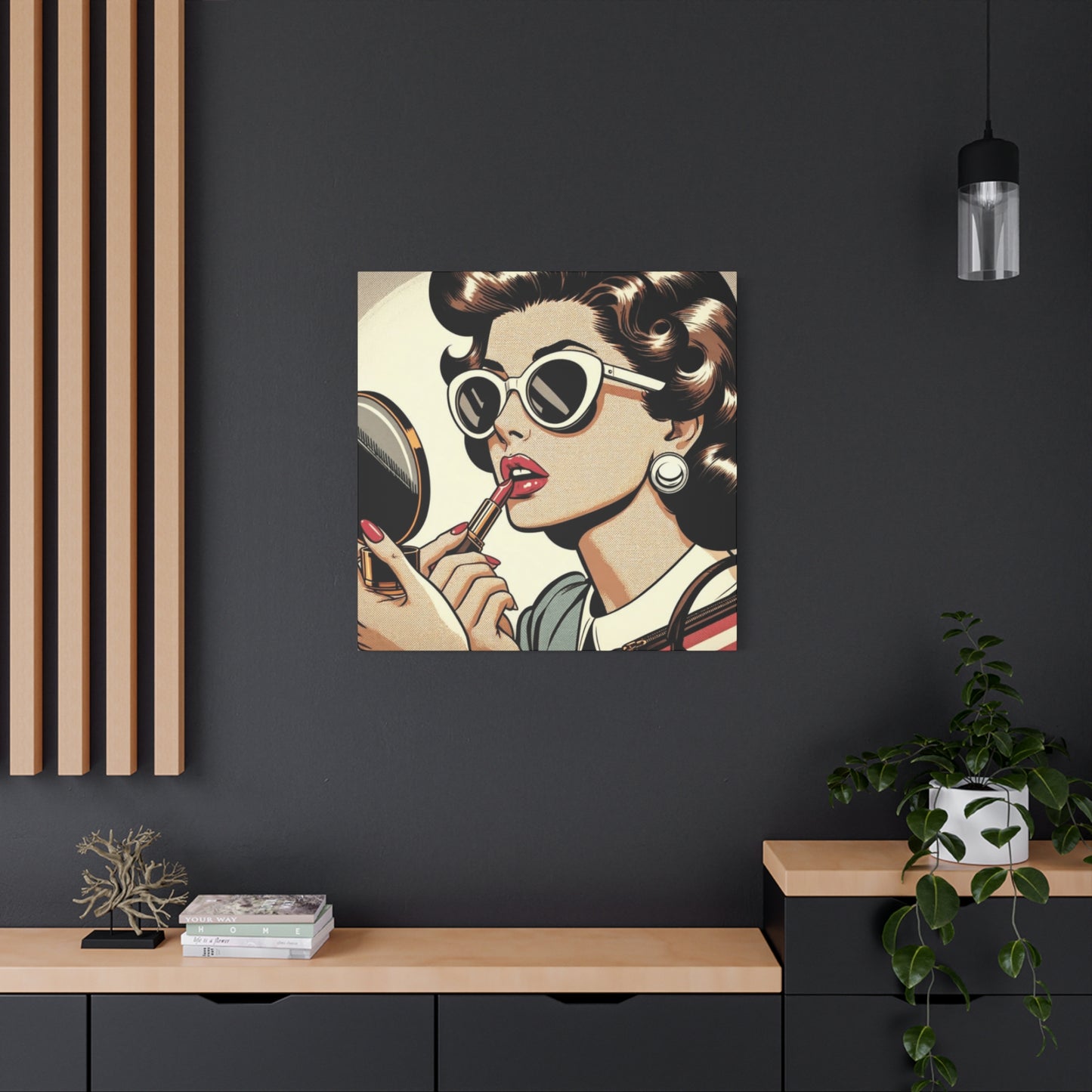 Comic Aesthetic Retro Wall Art & Canvas Prints