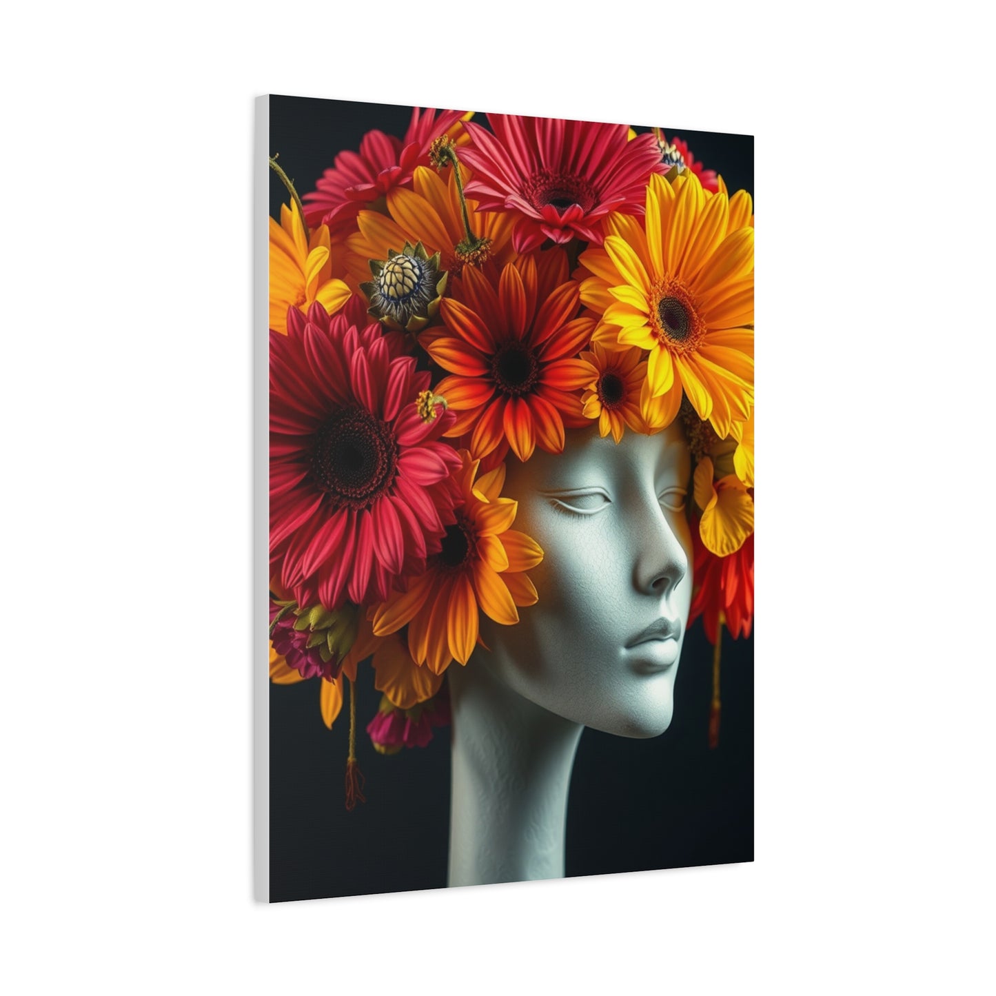 Floral Splendor Tableau Wall Art & Canvas Print