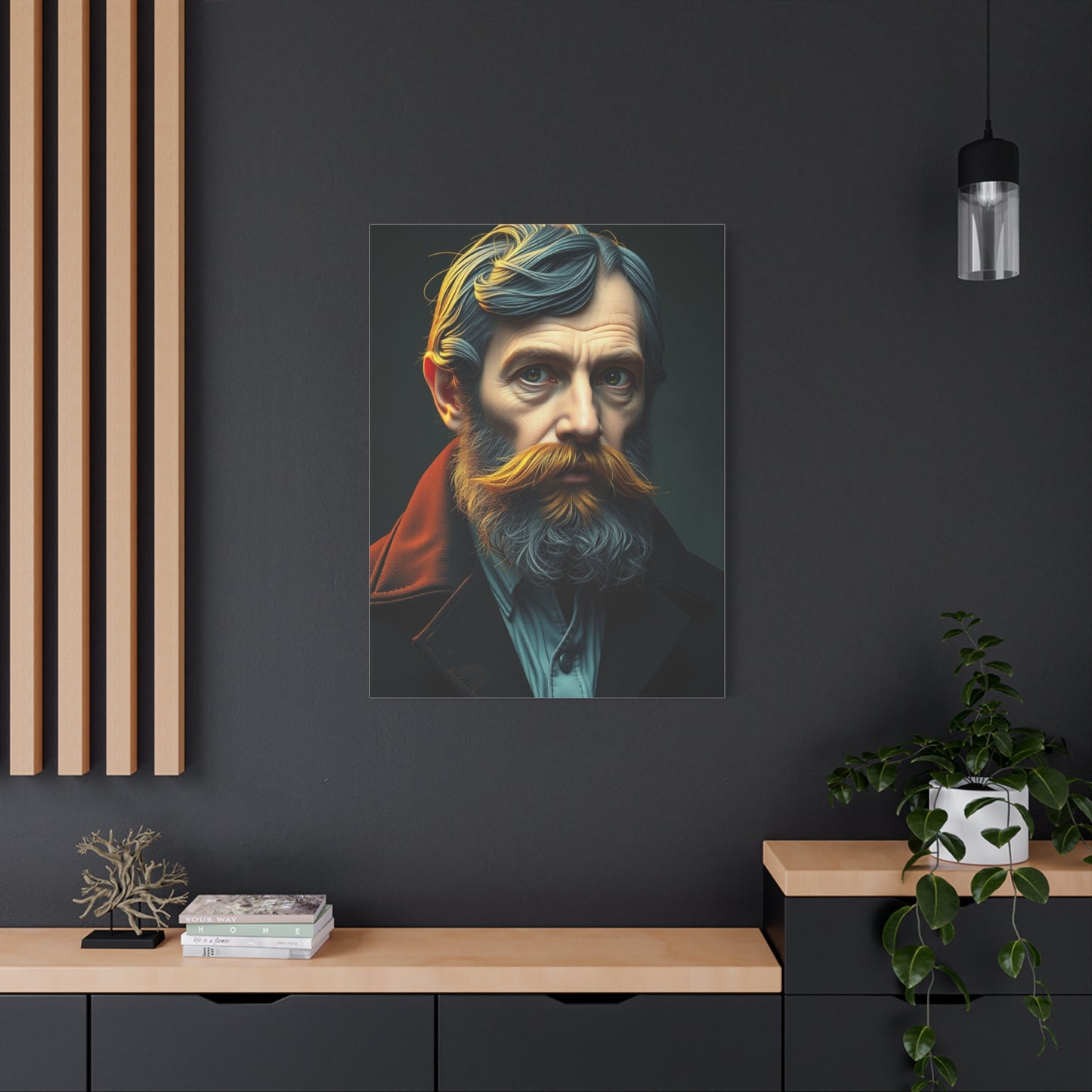 Gustaves Lavish Tableau Canvas Wall Art & Canvas Print